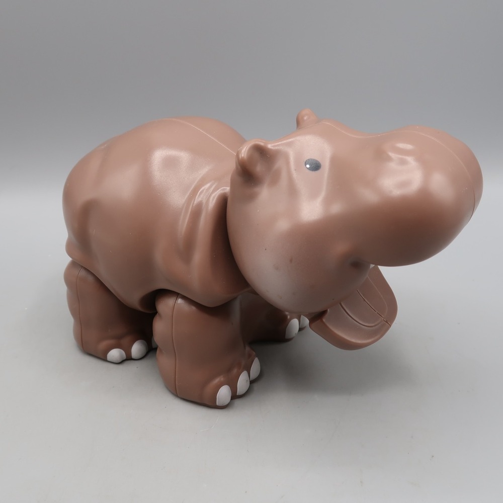 Little People Fisher Price HIPPO Big Animal 5 inch Zoo Makes Sounds 2014